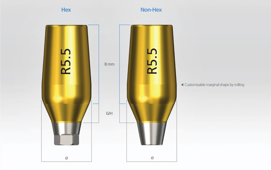 contour abutment